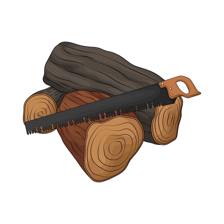 Vektor ilustrace pily