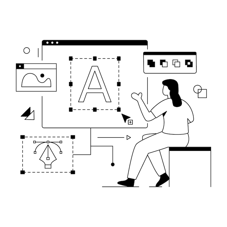 Vektor ilustrační návrh obchodní diskuze