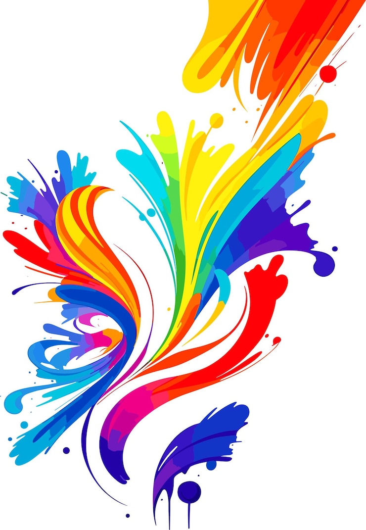 Vektor ilustrátor efektu šplouchání design