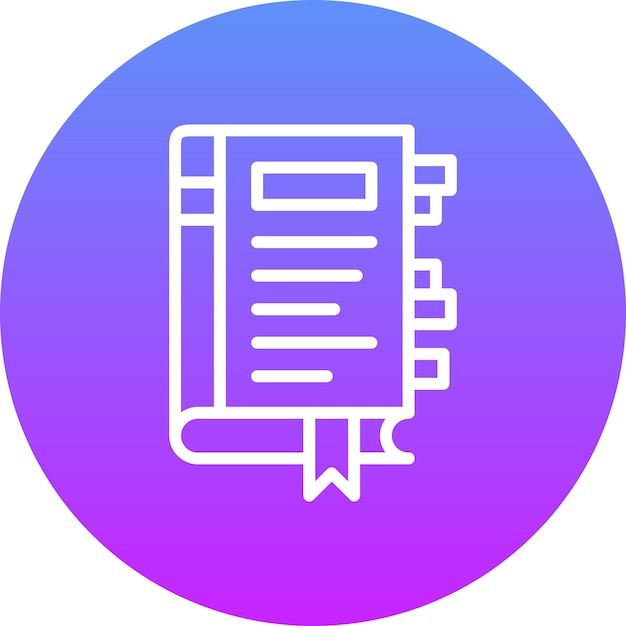 important topics vector icon illustration of library iconset