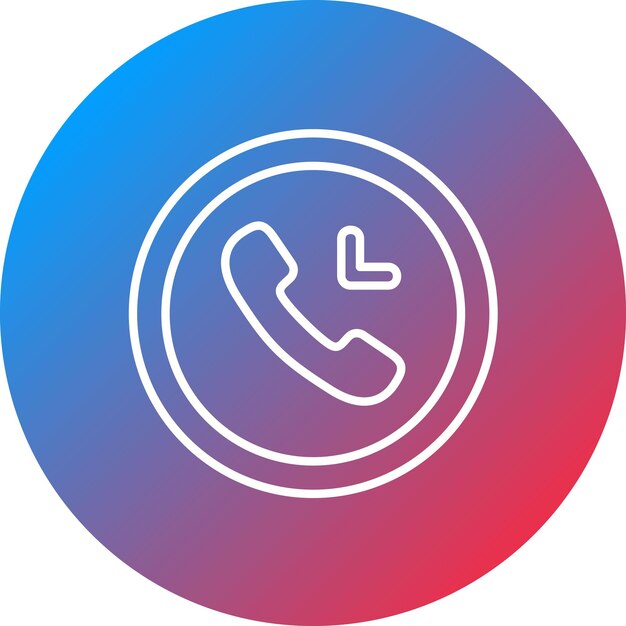 incoming call icon vector image can be used for work from home
