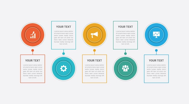 Infographic business template