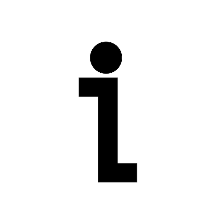 Vektor information sign symbol vector