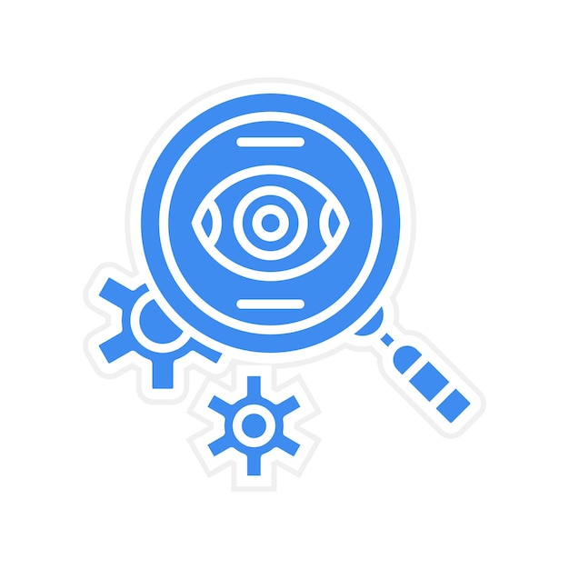 Insight icon vector image Can be used for Big Data