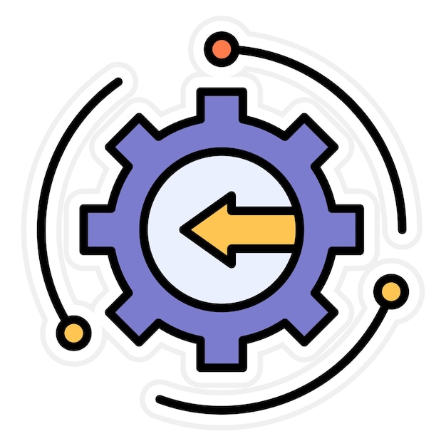 integration icon vector image can be used for productivity