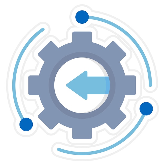 integration icon vector image can be used for productivity