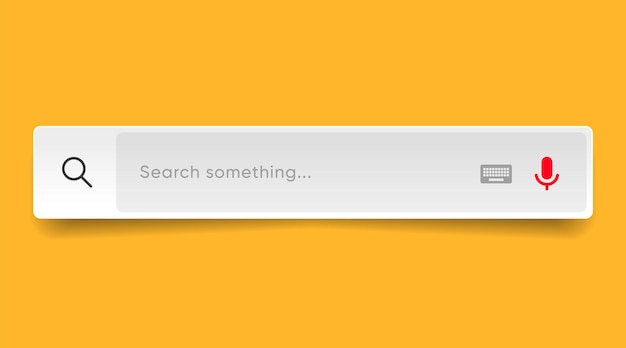internet browser search engine search bar for ui mobile app search address and navigation bar