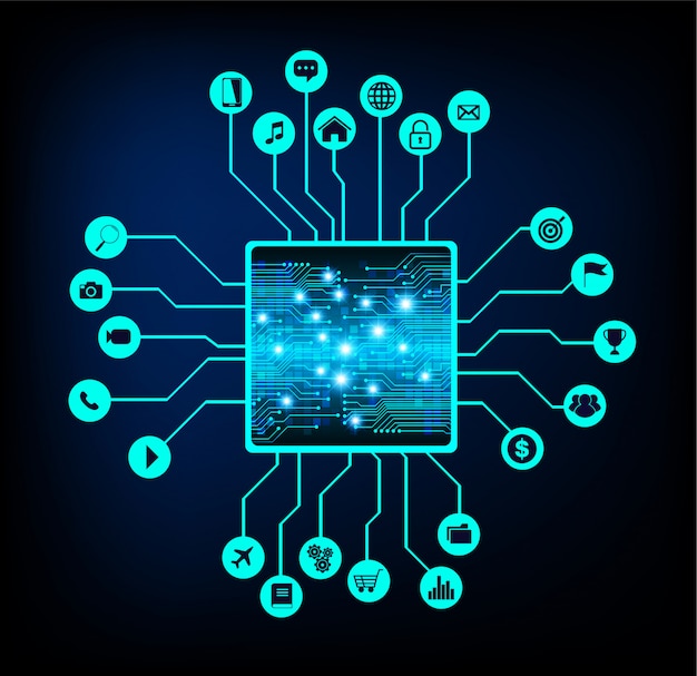 internet of things cpu circuit cyber technology