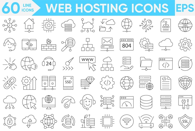 Investment Icons set Finance Profit Asset Investor economy simple outline icons setvector and illustrator set