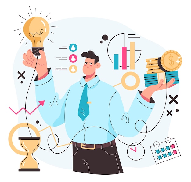 Investment money income increase business success concept