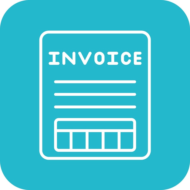 Invoice Factoring icon vector image Can be used for Finance