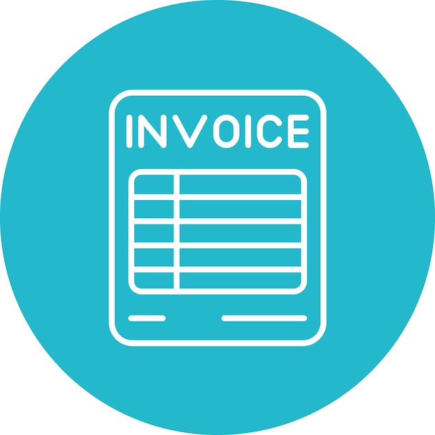 Invoice icon vector image Can be used for Business Management