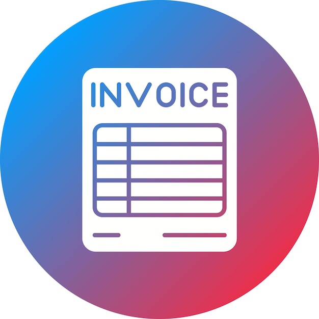 Invoice icon vector image Can be used for Business Management