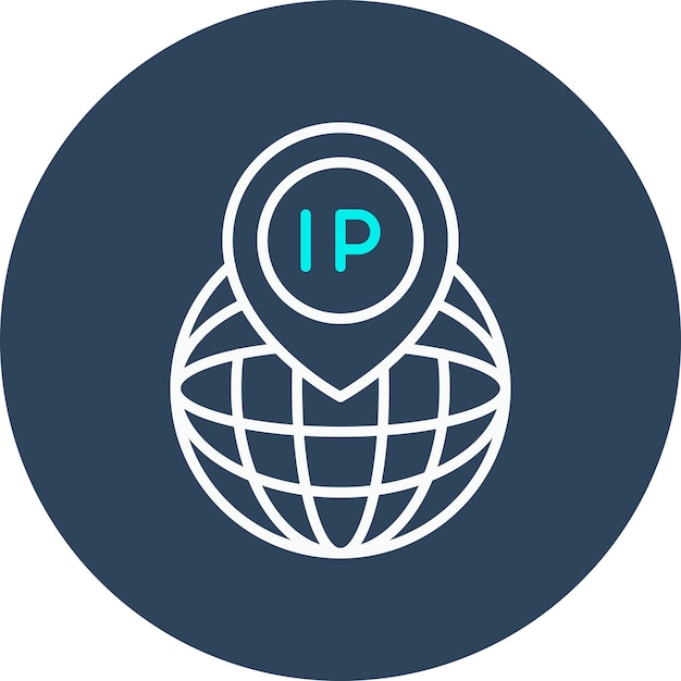 IP Address vector icon Can be used for Web Hosting iconset