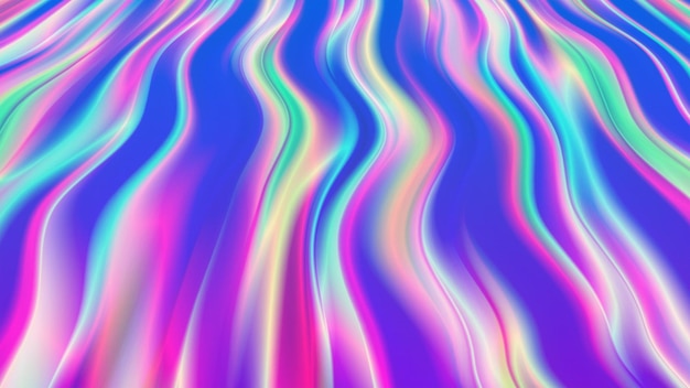iridescent effect wavy ripple structure vector vivid vibrant abstract background