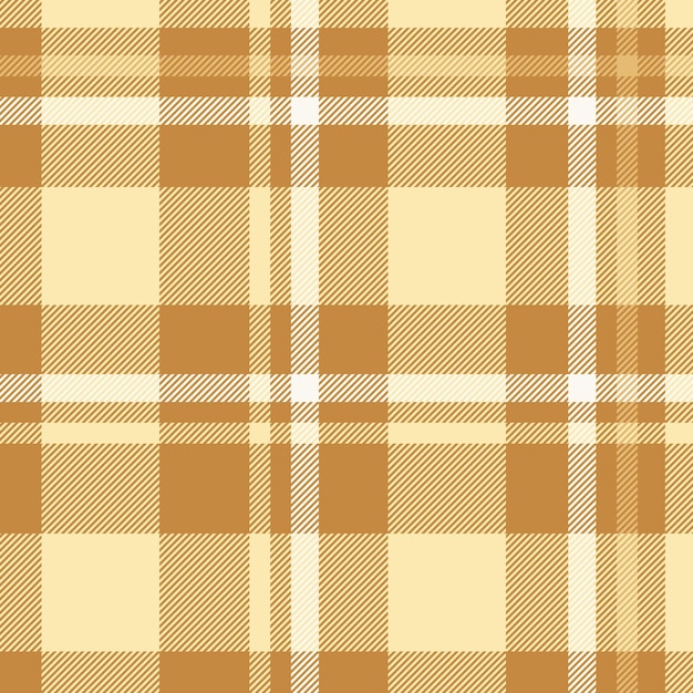 jacket check textile fabric hounds background seamless plaid retail texture pattern vector tartan in orange and light colors