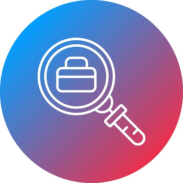 Job Analysis icon vector image Can be used for Human Resources