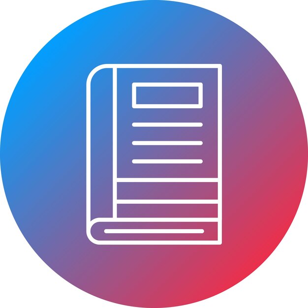 journal book icon vector image can be used for accounting