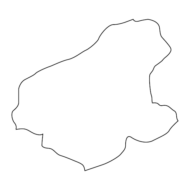 Karabuk province map administrative divisions of Turkey Vector illustration