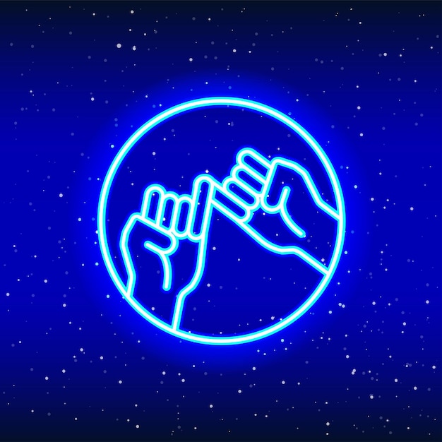keep the pinky finger neonlit pinky fingers design linear team bet pinky design