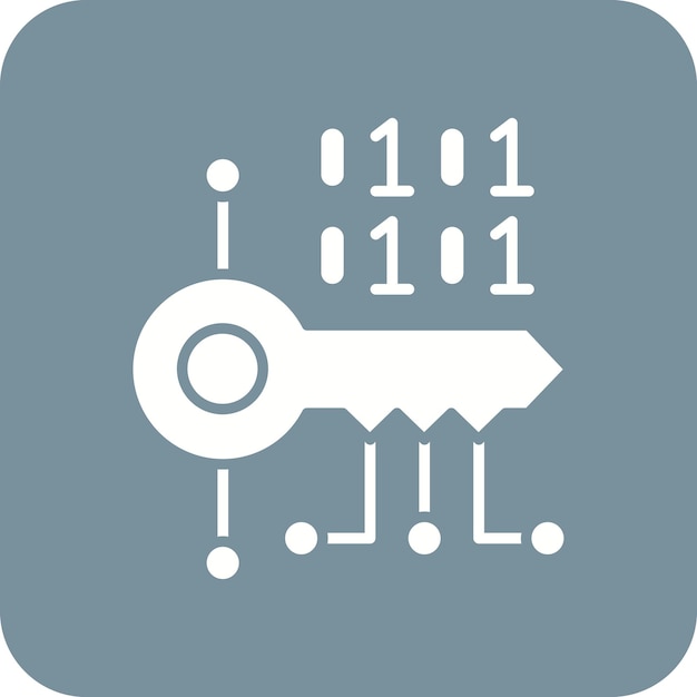 Key Encryption icon vector image Can be used for Security