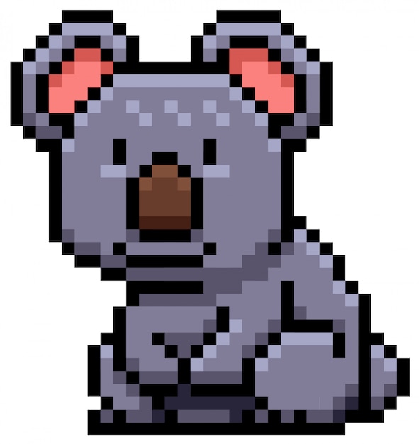 Koala Bear  Pixel design