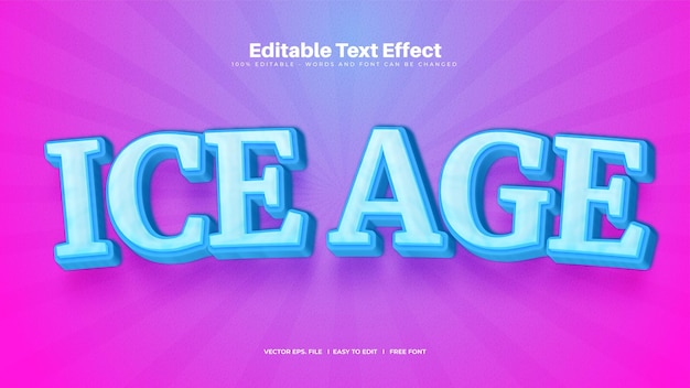 korean style cartoon text effect