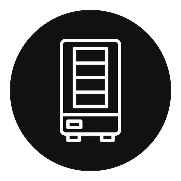 Lab Refrigerator icon vector image Can be used for Virtual Lab