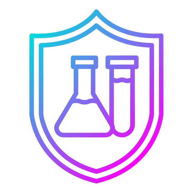 lab safety vector icon can be used for lab iconset