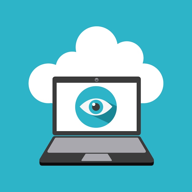 laptop computer technology icon