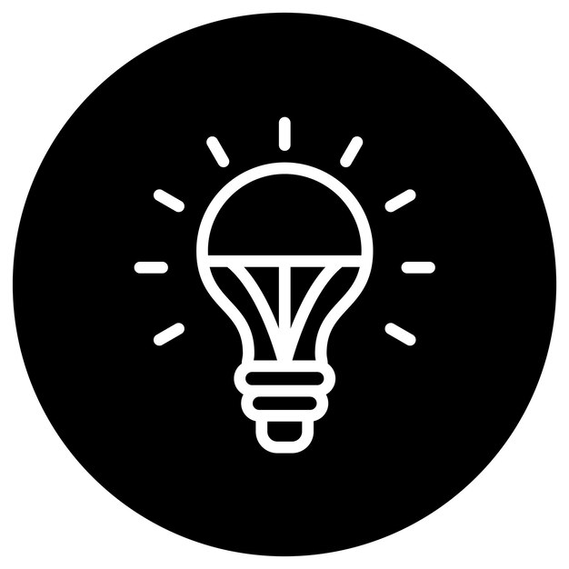 Led bulb Vector Icon Design Illustration