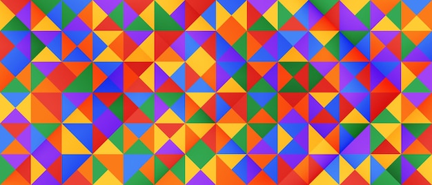 LGBT Pride Month Geometric background Human rights or diversity concept