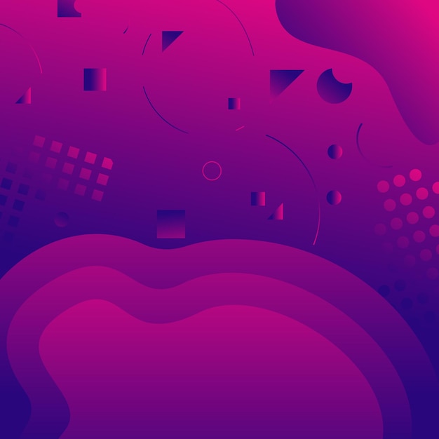 liquid color background design with trendy shapes composition futuristic design background for banner poster frame