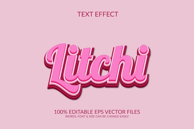 Litchi fruits for a pink background with the words text