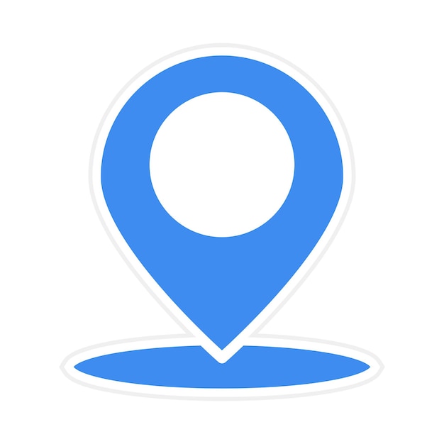 Location pins icon vector image Can be used for Trekking