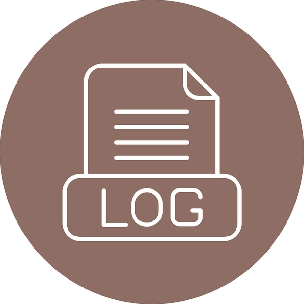 Logs icon vector image Can be used for Computer Programming
