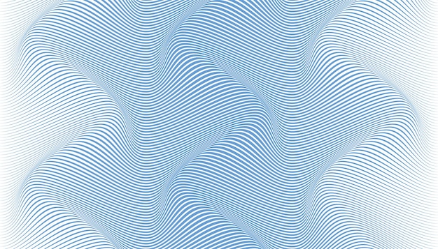 long smooth wave in space