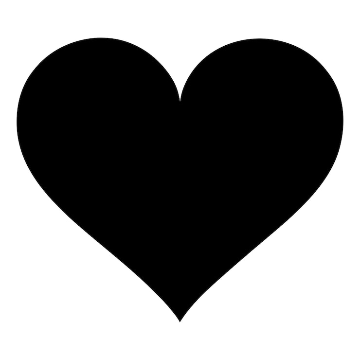 Vektor love heart icon vector illustration on white background