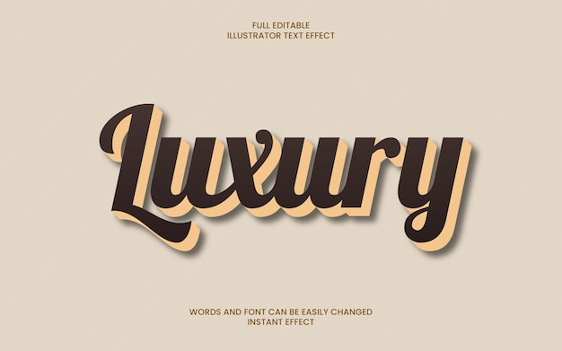 Luxury Text Effect