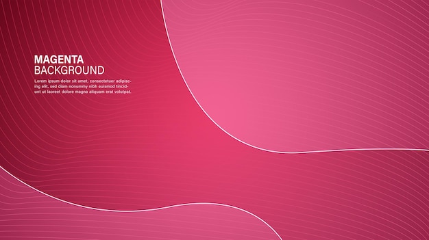 magenta gradient background with lines