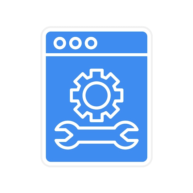 Maintenance icon vector image Can be used for No Code