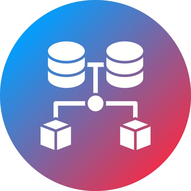 massive information icon vector image can be used for big data