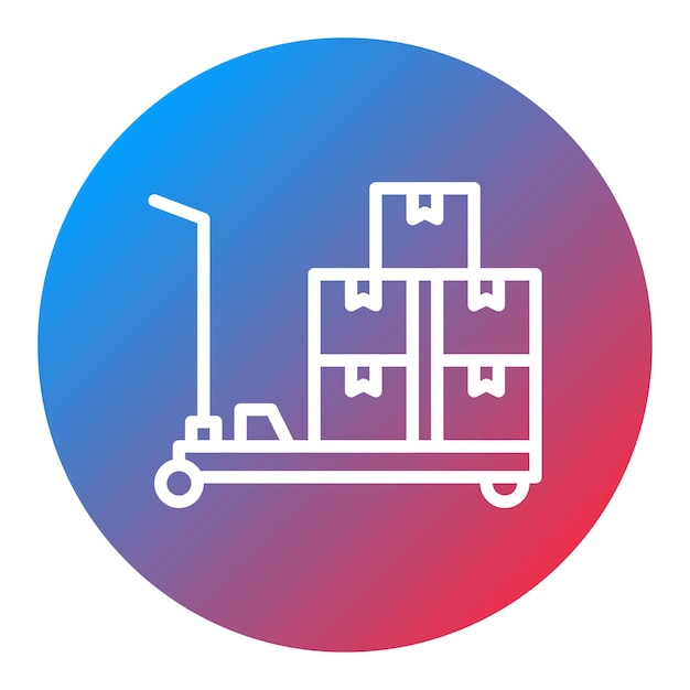 Material Handler icon vector image Can be used for Construction Vehicles