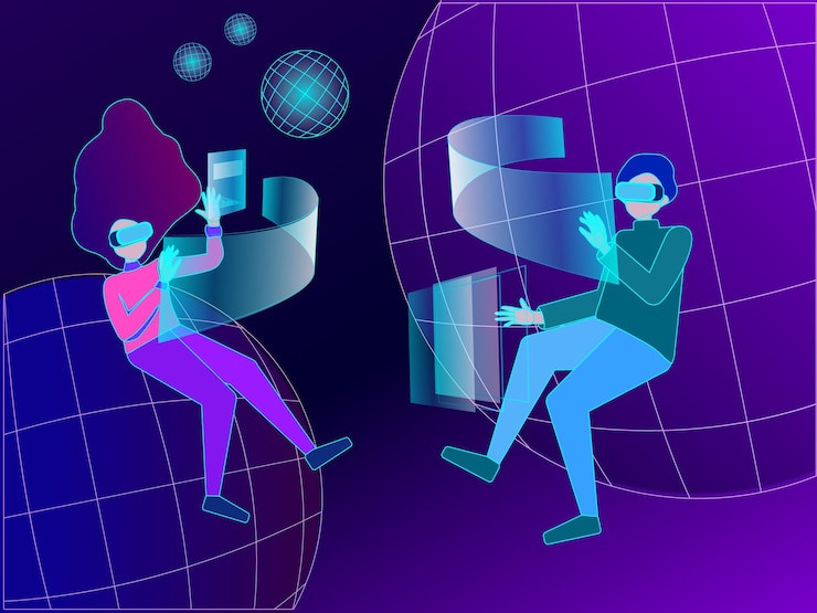 Vektor metaverse virtual reality augmented reality and education technology