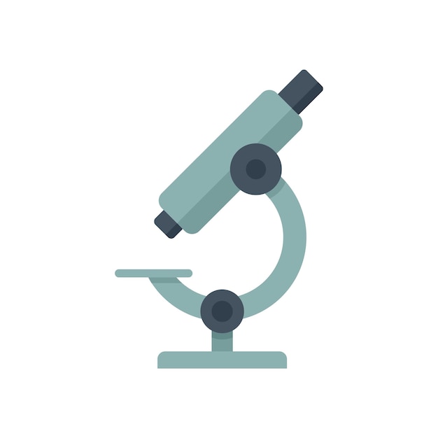 Microscope standing on a table in a science laboratory