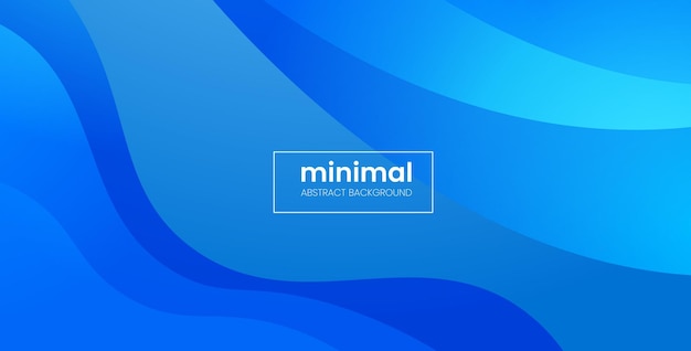 minimal abstract blue liquid gradient color with simple shape cool trendy design banner background