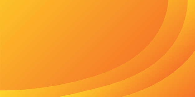 minimal modern orange gradient background with dynamic curve composition
