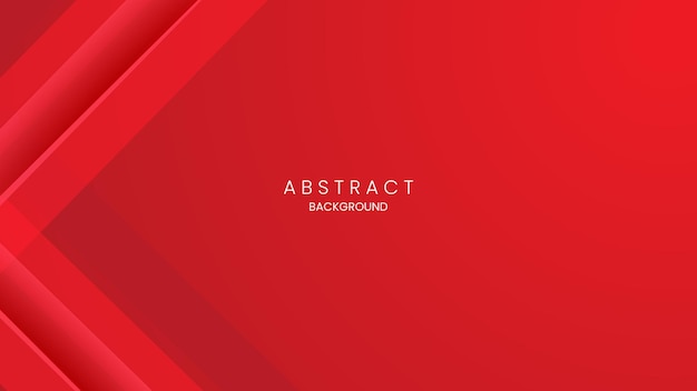 Minimalist abstract dark red diagonal striped line papercut background with shadow Modern futuristic