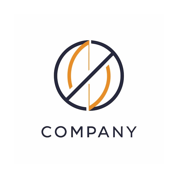 minimalist company logo template