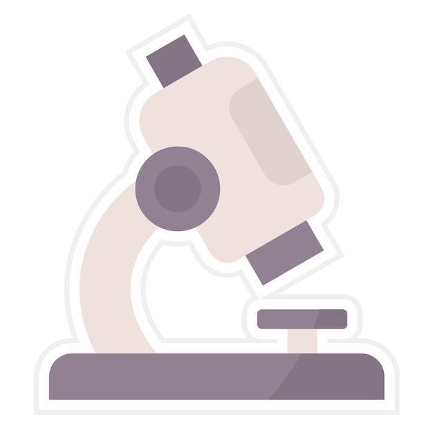 Miscroscope icon vector image Can be used for Chemistry